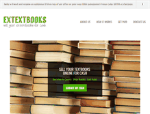 Tablet Screenshot of extextbooks.com